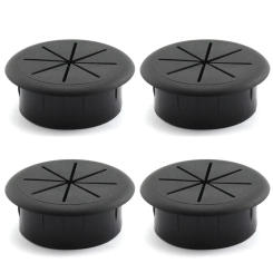 Desk Clue Grommet Wire Hole Cover Suitable for Office PC Desk Cable Wire Cover