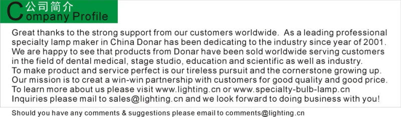 Description Picture 4 of itemDN-36808 JC 12V-30W Photo Optic Halogen Light Bulb 12V 30W for Neusoft NT-1000P NT-1000P Biochemical Chemistry Analyzer Lamp