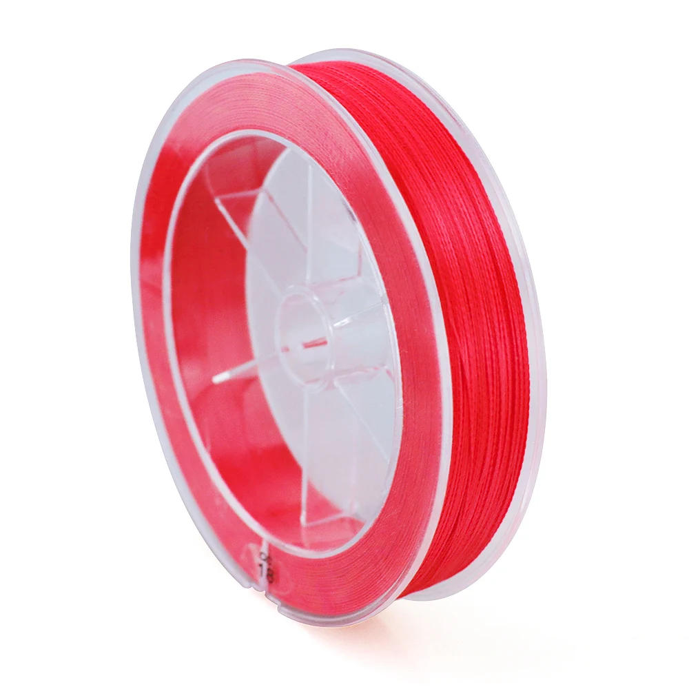 Description Picture 3 of itemBraided Fishing Line PE 100M 300M Color Never Come Off Red 4 Strands Thread Fishing Cord 2-100LBS 0.06-0.55mm Super Rope Sea