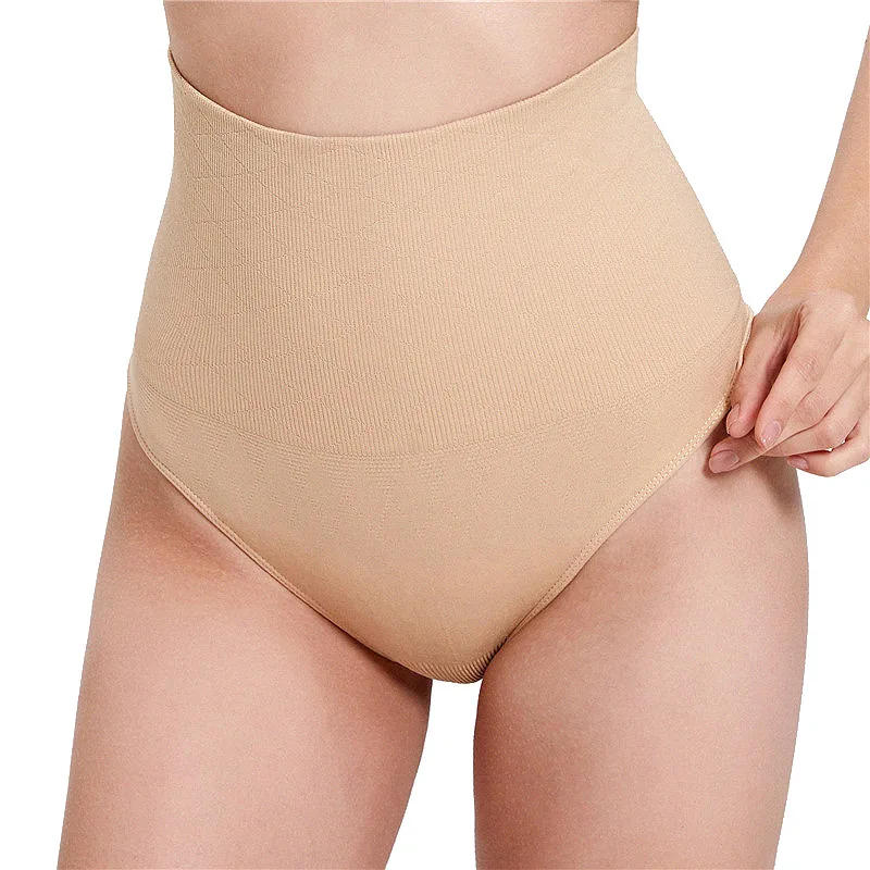 Description Picture 5 of itemHigh Waist Tummy Control Panties Women Thong Panty Shaper Slimming Underwear Butt Lifter Belly Shaping Cincher Brief Body Shaper