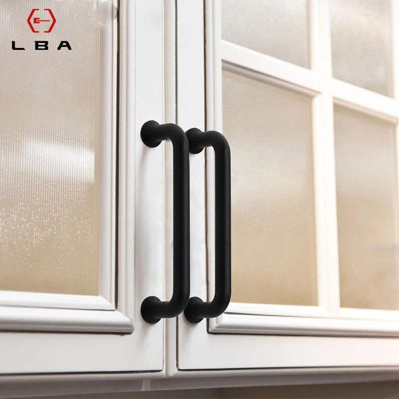 Description Picture 6 of itemZinc Alloy Black Rose Gold Cabinet Handles Drawer Knobs Kitchen Cupboard Door Pulls Fashion Furniture Hardware Door Handle