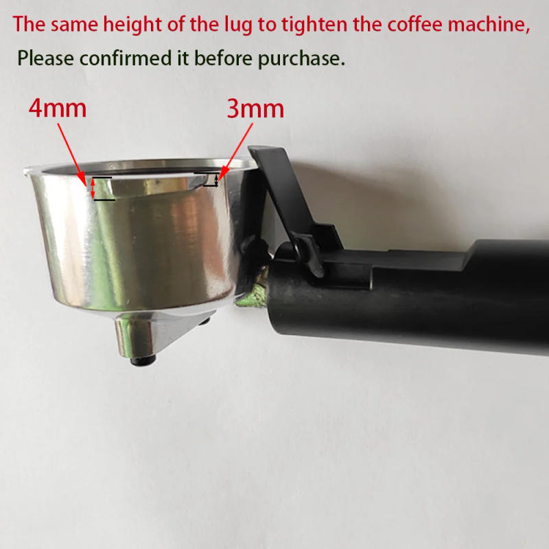Description Picture 6 of item51mm Pressurized  Coffee Handle Portafilter  for Professional Coffee Maker Accessory Coffee machine parts