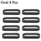 Oval 8 Pcs