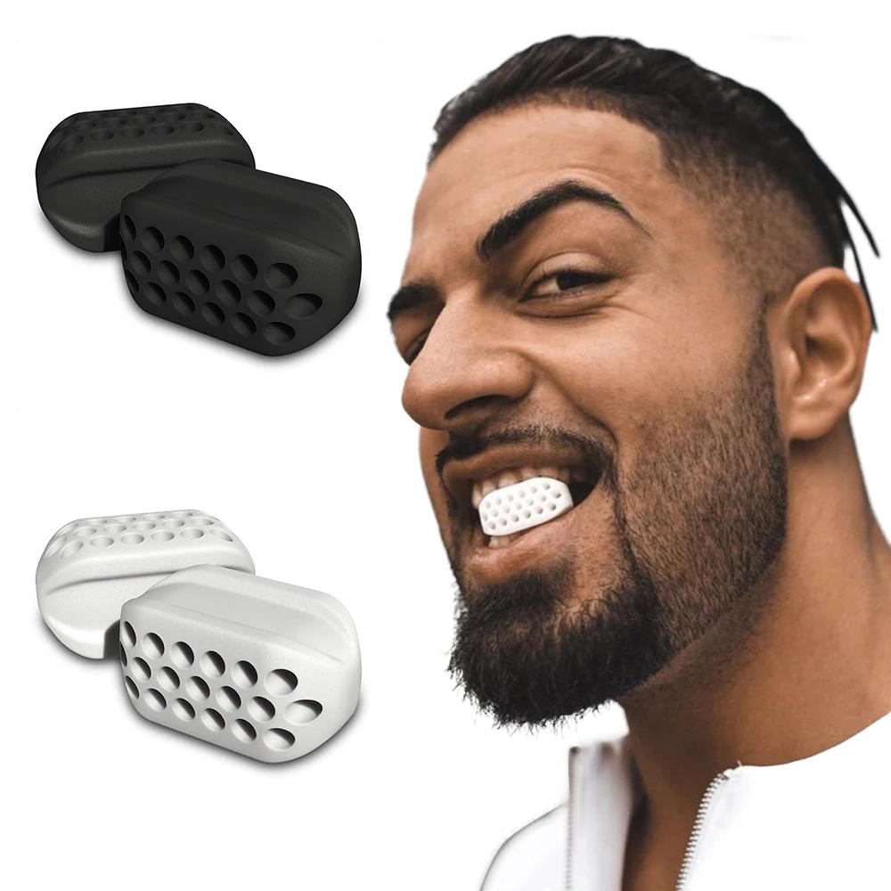 Description Picture 2 of item2Pcs/Lot Jaw Exerciser Ball  jaw chin line Trainer Face Facial Muscle Exercise Ball Jaw Chew Ball Workout Fitness Equipment