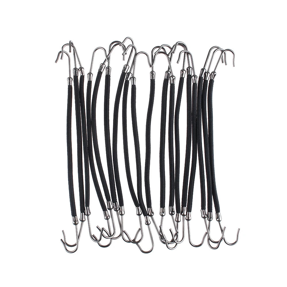 5pcs Ponytail Rubber Elastic Hook Hair