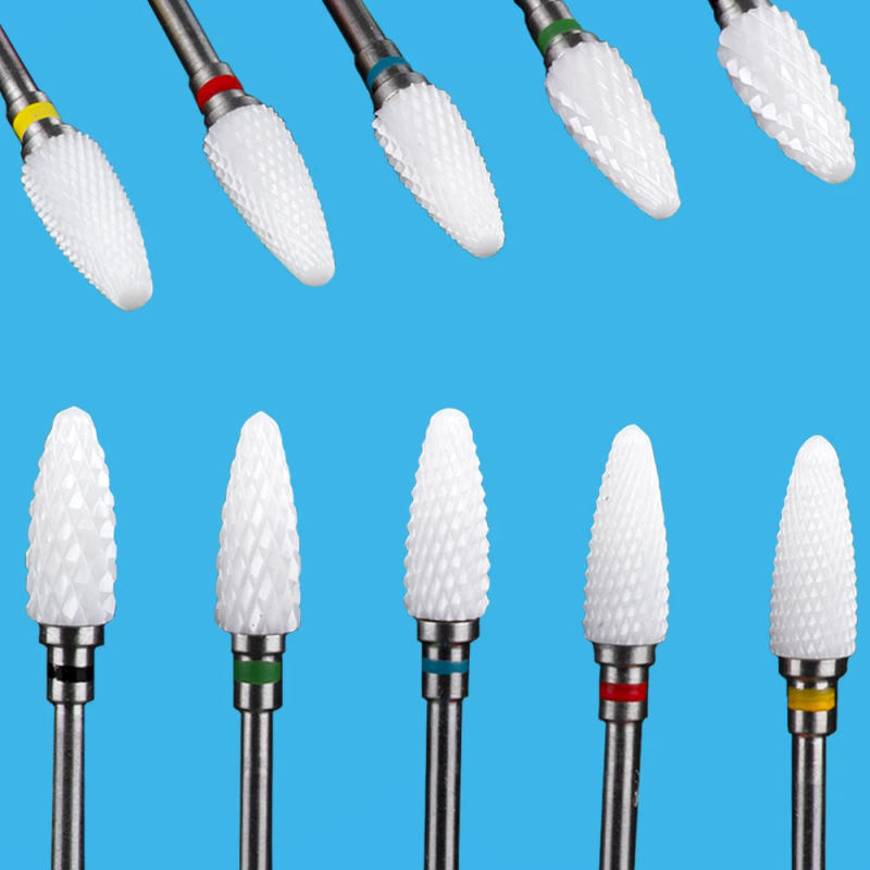 Description Picture 4 of itemNail Drill Bits Milling Cutter For Manicure Rotate Ceramic Mill Burr Nail Cutter Manicure Pedicure Machine Drill Bit Accessories