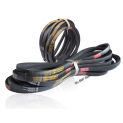 1Pcs A Type Triangle Belt Black Rubber V-Belt A1600/1650/1700/1750-2100mm Mechanical Industrial Transmission Belt