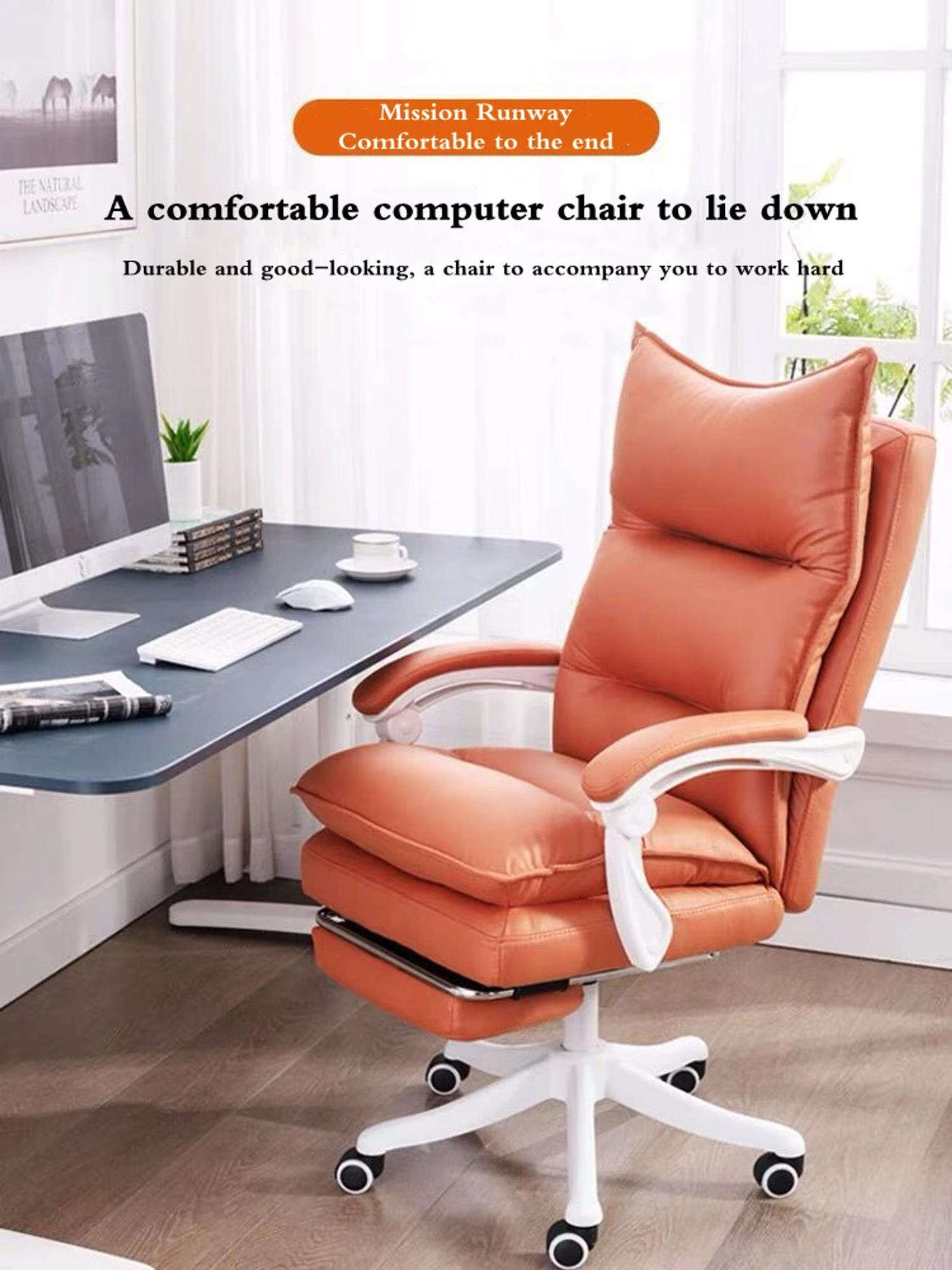 Description Picture 2 of itemGamer Chair Simple Conference Room Leisure Back Chair Ergonomics Home Office Chair Lift Swivel Chair Live Broadcast Rotatable
