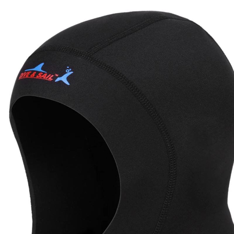 Description Picture 6 of item1mm Neoprene Scuba Diving Cap Helmet Snorkeling Equipment Hat Hood Winter Swim Warm High Quality Neck Unisex Dive Wetsuit