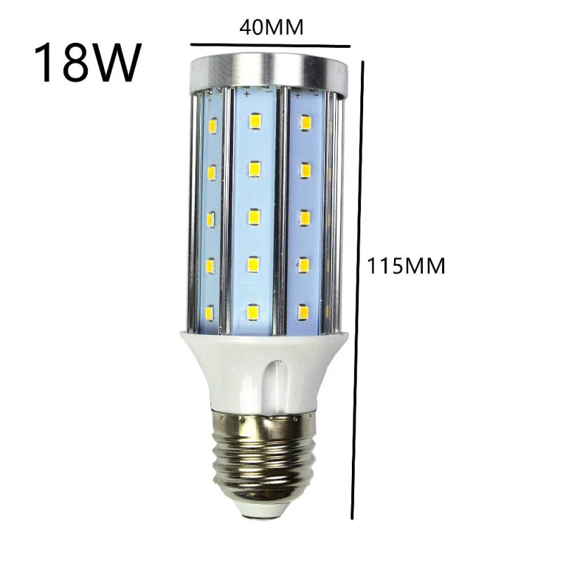 Description Picture 6 of itemE26 E27 E39 E40 12W 18W 25W 30W 40W 50W 60W 80W 100W LED Corn Bulbs SMD led Lights Lampada Chandelier Ceiling LED lamp Spotlight