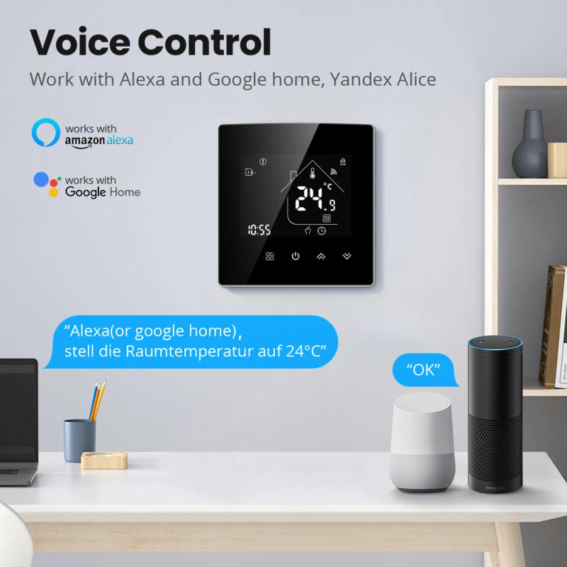 Description Picture 4 of itemAVATTO WiFi Smart Thermostat,Water/Electric floor Heating Water Gas Boiler Temperature Controller Works with Alexa Google Home