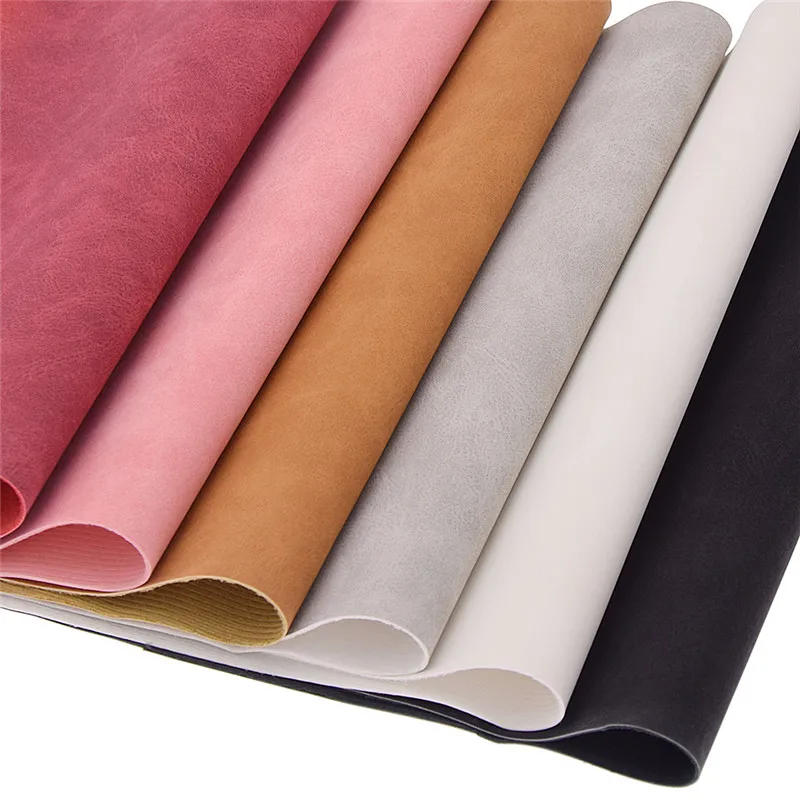 Description Picture 5 of itemLychee Life 21x29cm A4 Faux Suede PU Leather Fabric For Garment Waterproof Synthetic Leather Fabric DIY Sewing Material