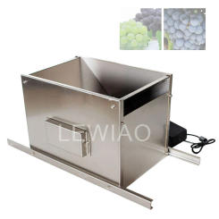 Stainless Steel Electric Grape Crusher Fruits Juice Press Shredder Red Wine Brewing Grape Crushing