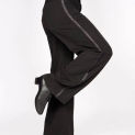 Latin Modern Ballroom Dance Professional Satin Ribbon Elastic Straight Trousers/Pants