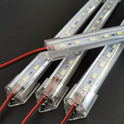 5Pcs/lot 20CM/30CM33CM/50CM SMD 5630 12V 24V LED Kitchen Under Cabinet Strip Lights Rigid Hard Bars Closet Tube Lamp