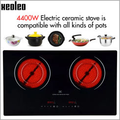 XEOLEO Dua Commercial Electric Ceramic Kitchen Household Radiation-free with Lock&timing Induction Home Appliance Cooker 4400W