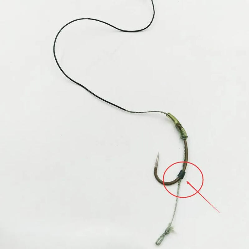 Description Picture 3 of item1PCS 1m/2m 3 Colors DIY Soft Silicon Rig Tubing Carp Fishing Tackle Rigs Silicone Rig Tube Sleeve Rope Fishing Lines Anti Tangle