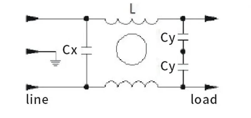 Description Picture 3 of itemPower Supply Filter Single-Phase AC EMI Purification Anti-Jamming 220V CW1B-T(B1)1A 3A 6A 10A15A