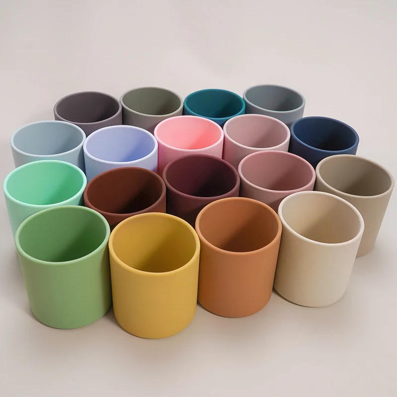 Description Picture 3 of itemBPA Free Children's Products Baby Feeding Cups Infant Learning Drinkware Silicone Cups For Toddlers & KidsTrainer Mug Baby Stuff