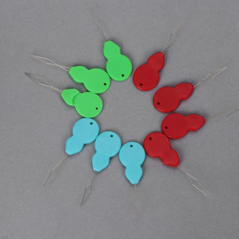 Description Picture 5 of item10Pcs New Bow Plastic Needle Threader Stitch Insertion Hand Machine Sewing Tool Insertion Tools Home Supplies Sewing Accessories