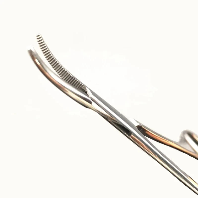 Description Picture 5 of itemFLYSAND  7 sizes Stainless Steel Fishing Plier Scissor Line Cutter Hook Remover Forceps Tackle Curved Tip Clamps Fishing Tools