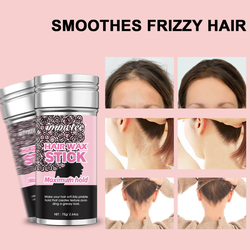 Description Picture 6 of itemHair Finishing Wax Stick Broken Hair Styling Refreshing Hair Fast Works Long Lasting Not Greasy Hair Shaping Wax Edge Control