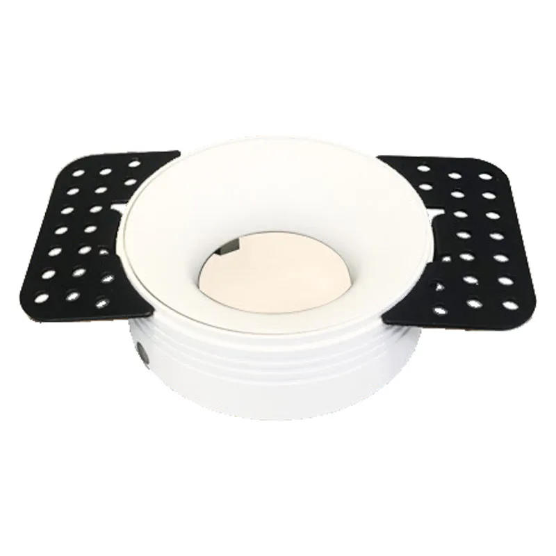 Description Picture 3 of itemRound Recessed Ceiling Mount Downlight Frame Bracket LED MR16/GU10 Lamp Socket Holder Base Rimless Spot Lighting Fitting Fixture
