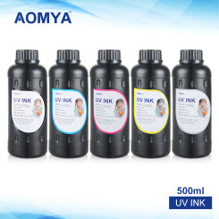 500ml UV Ink For Epson DX4 DX5 DX7 Print Head 3D Led UV Ink for Epson L805 1390 1430 1410 L800 L1800 UV flated Inkjet Printer