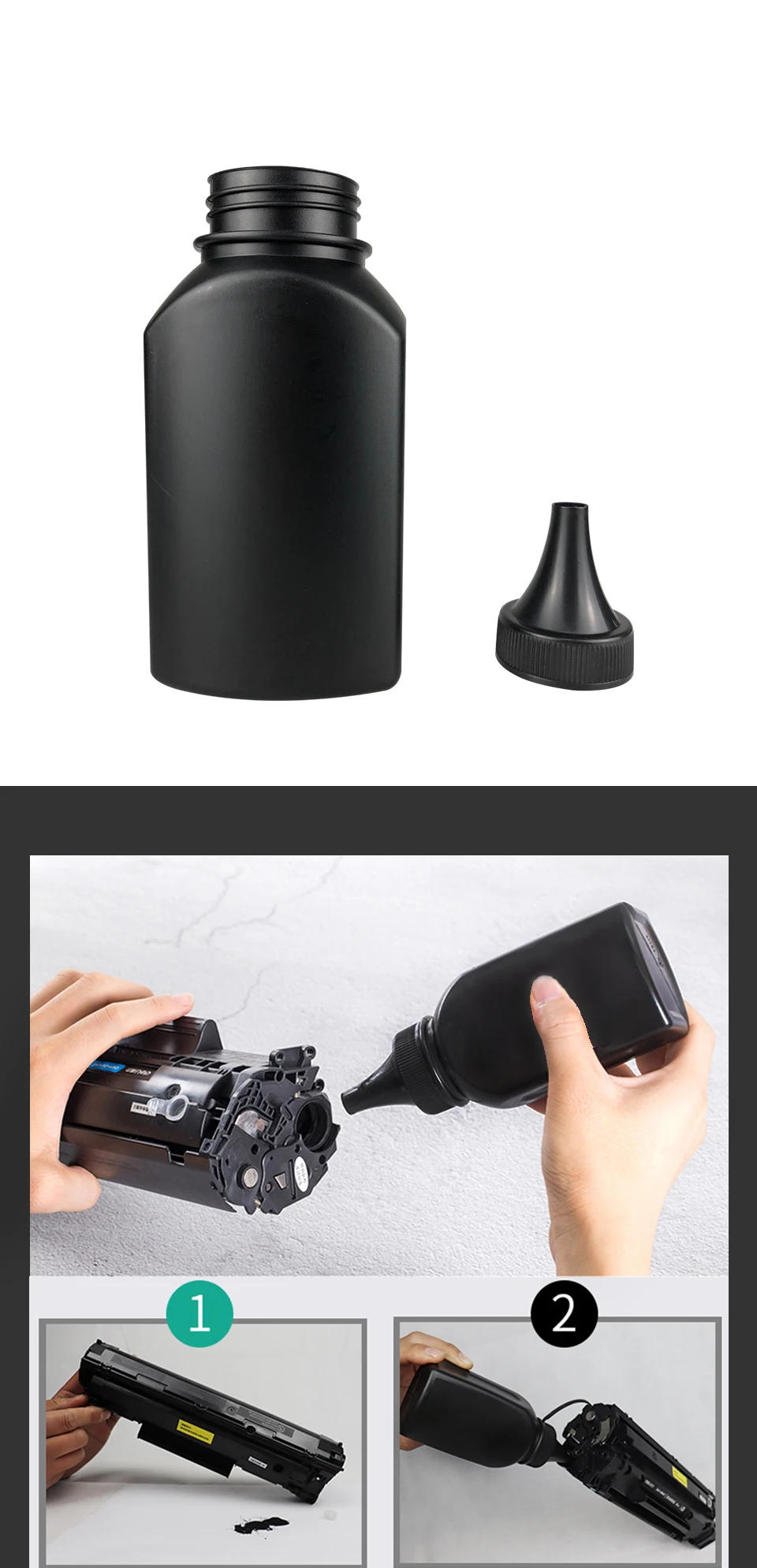 Description Picture 2 of itemDMYON Black Toner Powder Compatible TN2410 TN2420 for Brother HL L2350DW 2310D 2357DW 2375DW 2370DN Printer Toner Powder