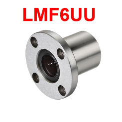 6MM LMF6UU Flange Linear Motion Bearing Bush for 3D Printer