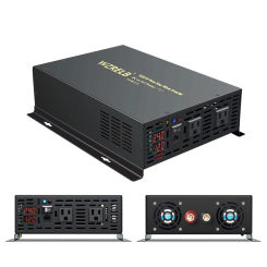 Wired Control Pure Sine Wave Inverter 1500W Solar Power Inverter 12V/24V/48V/72V/96V/110V DC to AC 110V/120V/220V/240V Converter