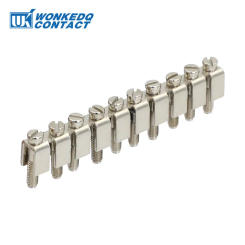 20Pcs FBI10-6 Fixed Bridge 2/3/4/10 Contact For UK2.5B UK5N UKK/UKKB5 Connector FBI 10-6 DIN Rail Terminal Block Wiring Jumpers