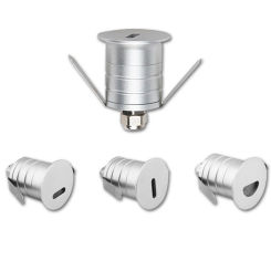 10pcs LED Garden Lamps 1W 3W DC12V 24V Recessed Exterior Floor Deck Lights Ground Sidewalks Stairs Outdoor IP67 Led Spotlight