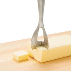 LMETJMA Stainless Steel Cheese Cutter Slicer Food Grade Cheese Butter Cutter Cake Spatula Cheese Tools PYKC0004