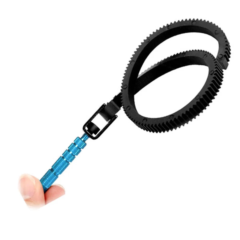 Description Picture 3 of itemFor SLR DSLR Camera Accessories Adjustable Rubber Follow Focus Gear Ring Belt with Aluminum Alloy Grip for DSLR Camcorder Camera