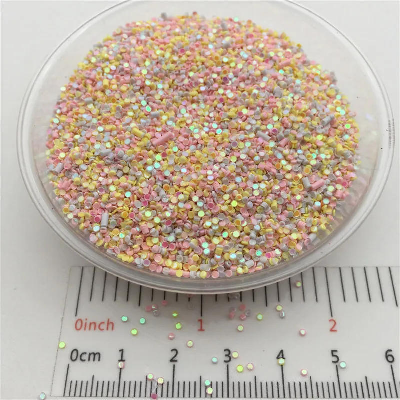 Description Picture 6 of itemDot Shape PVC Loose Sequins, Glitter Paillettes for Nail Art, Manicure, Wedding Confetti,Accessories for Ornament, 20g, 1mm