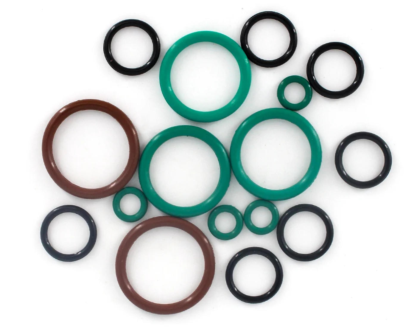 Description Picture 3 of itemCS 2/2.8/5mm Thickness FKM Black O-ring FPM fluorinerubber sealing gasket elasty rubber washer ring wholesale Free Shipping