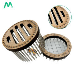 1 Pc Wood Queen Needle Type Bee Cage Long And Short Steel Bee Catching Catcher Beekeeping Tools Equipment Beekeeper Supplies
