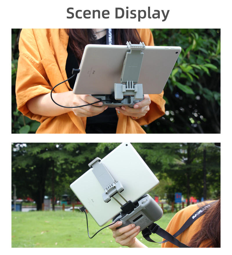 Description Picture 4 of itemFolding Disassembly-free Bracket for dji rc n2 n3 Tablet Holder Remote Control Phone Ipad Holder for dji rc n2 n3 Accessories