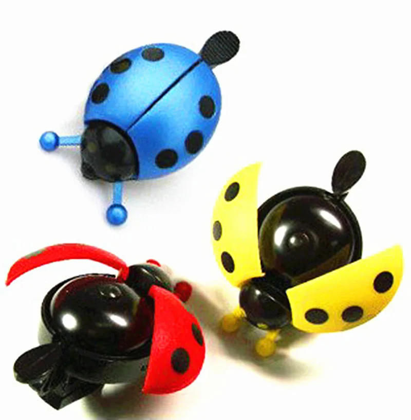 Description Picture 3 of itemBicycle Bell Cartoon Beetle Ladybug Cycling Bell for Lovely Kids Bike Ride Horn Alarm Bicycle Accessories