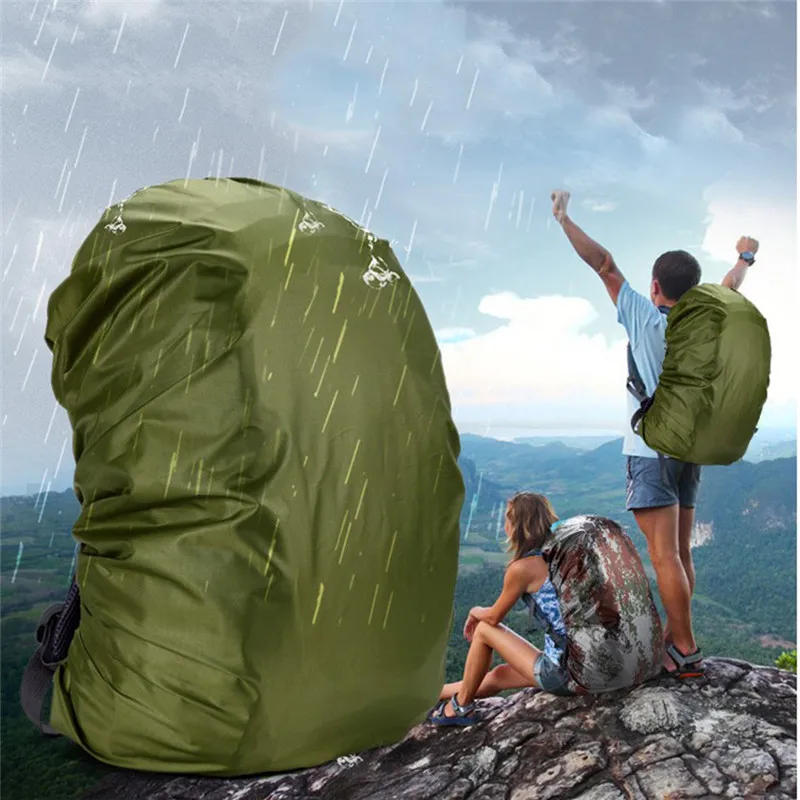 Description Picture 3 of itemRain Cover Backpack 35L 45L 50L-60L 70L Waterproof Bag Camo Tactical Outdoor Camping Hiking Climbing Dust Raincover