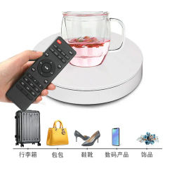 360 Degree Booth Round Rotating Turntable Machine Electric Display Stand Photography Accessories Studio Shooting Photo Backdrop