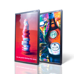 40x50 40x60cm custom frame backlit led picture light led picture frame