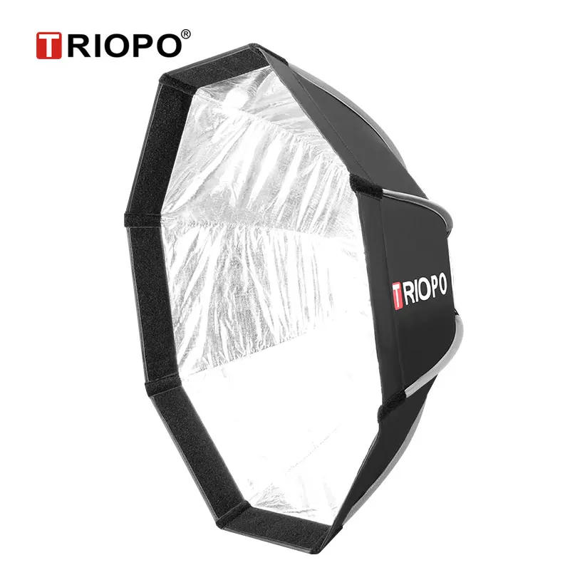 Description Picture 5 of itemTriopo 55cm 65cm 90cm 120cm Photo Portabe Bowens Mount Octagon Umbrella Softbox + Honeycomb Grid Outdoor Soft Box for Flash