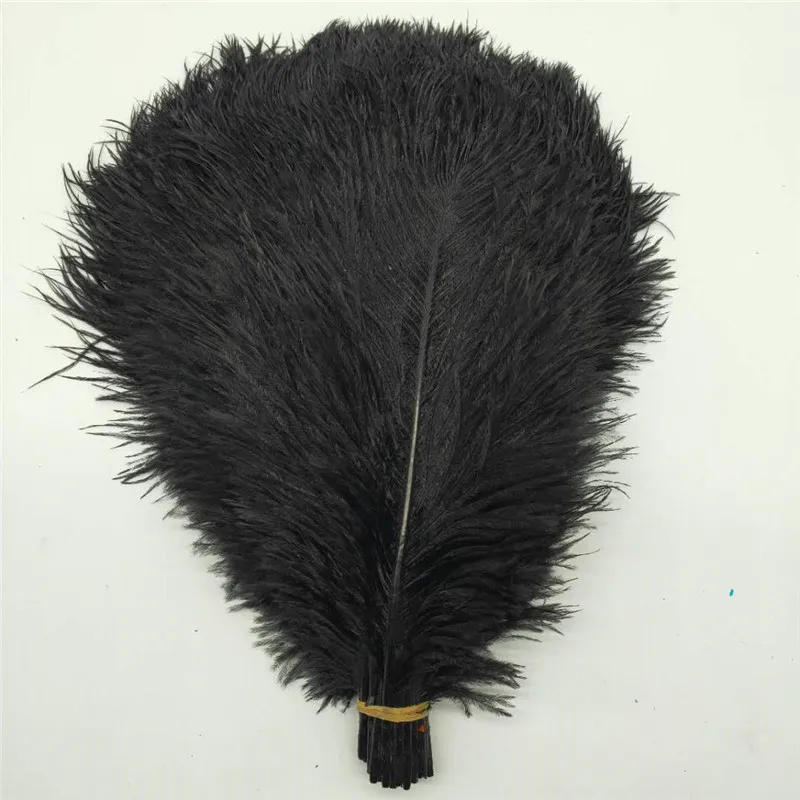 Description Picture 6 of item50pcs/lot Elegant Ostrich Feather 35-40cm 14-16inch Feathers for Crafts Wedding Party Supplies Carnival Dancer Decoration Plumes