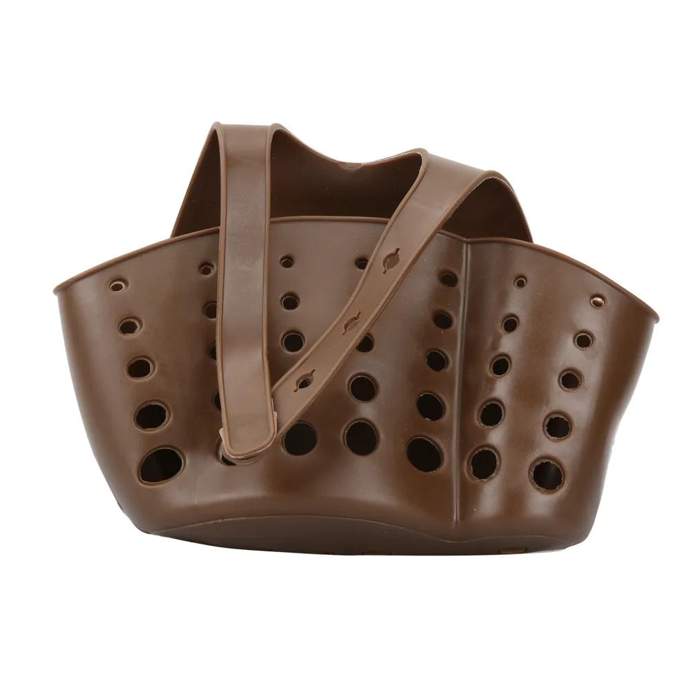 Description Picture 4 of itemPortable Home Kitchen Hanging Drain Bag Basket Soap Bath Storage Scrubbers Bathroom Drying Sponges Holder Rack Tools Sink Holder