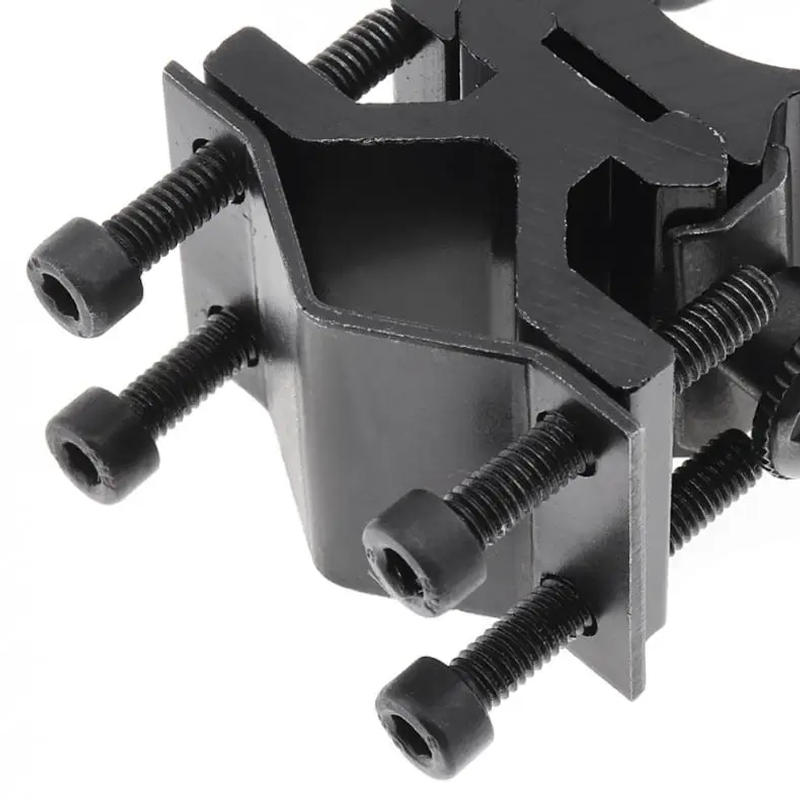 Description Picture 5 of item25mm Ring and 20mm Rail Mounted-flashlight Adjustable Bracket LED Head Light Torch Clamp Clip Holder Cycling Grip for Outdoor