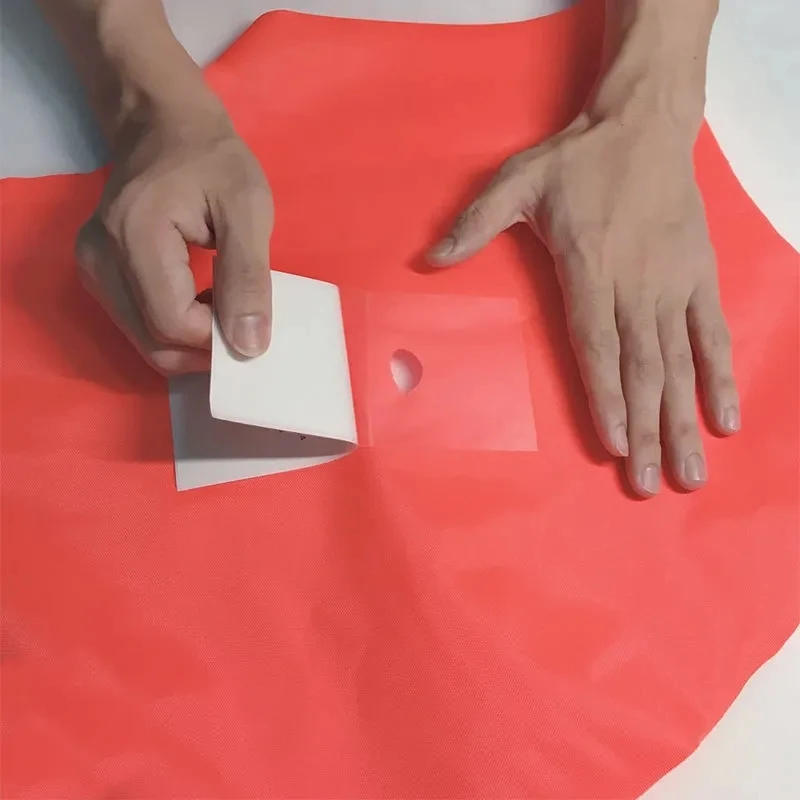 Description Picture 4 of item5/10pcs Tent Patches Stickers Waterproof Clear Self Adhesive Nylon Sticker Cloth Patch for Camping Tent Jacket Repair Tape