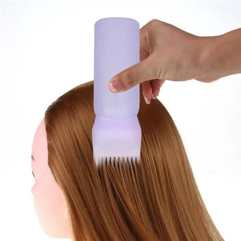 Description Picture 6 of item1pcs Empty Hair Dye Bottle with Applicator Brush Dispensing Salon Hair Coloring Dyeing Bottles Styling Tools Shampoo Comb