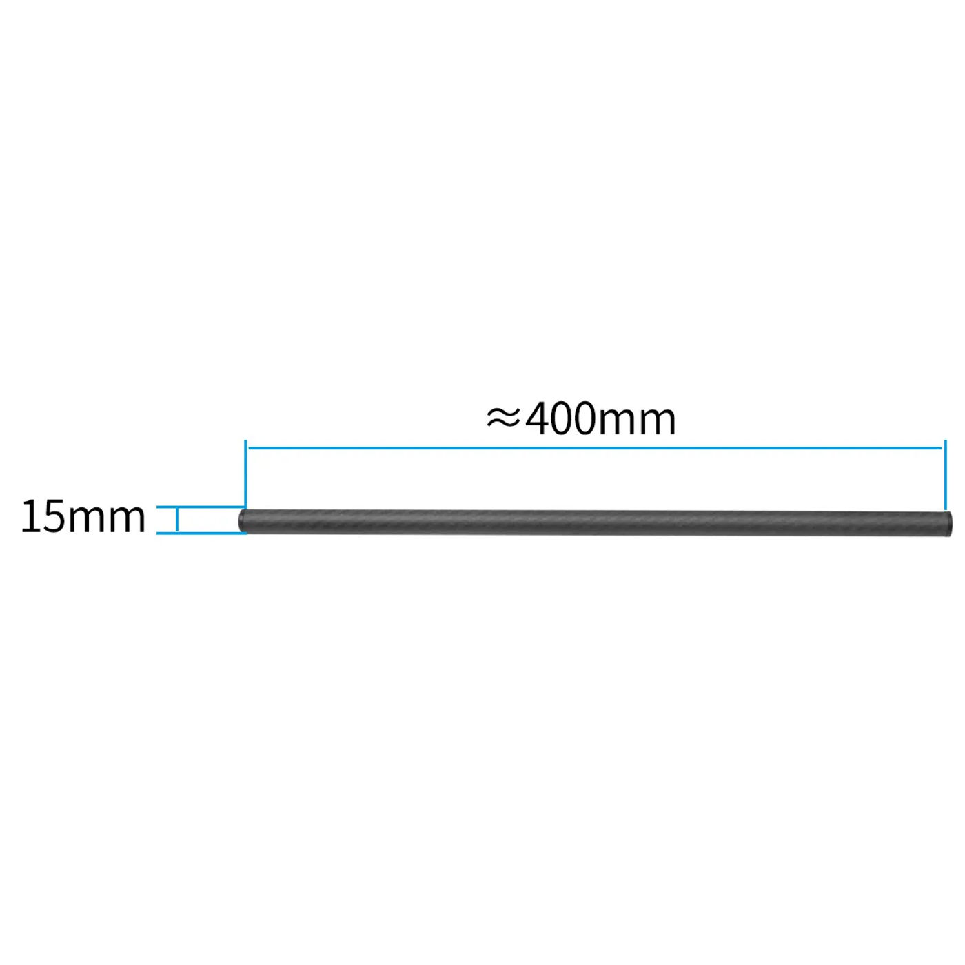 Description Picture 5 of item1x Dia 15mm Carbon Fiber Tube Rod D15 10cm 25cm 30cm 40cm for Follow Focus Rail System Camera Cage Grip Studio Photo Accessories